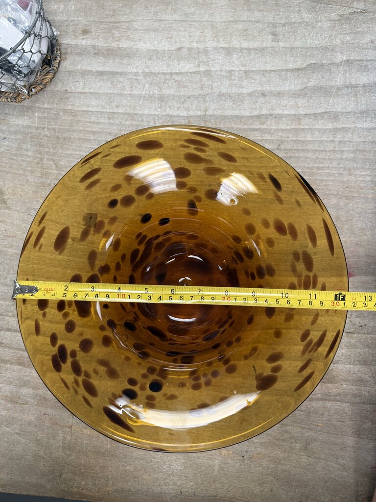 TORTOISE SHELL STYLE BOWL
