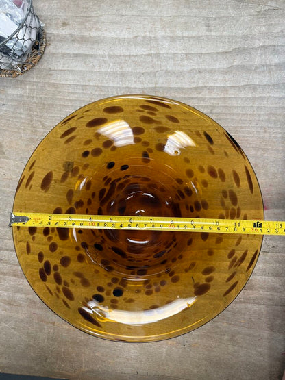 TORTOISE SHELL STYLE BOWL