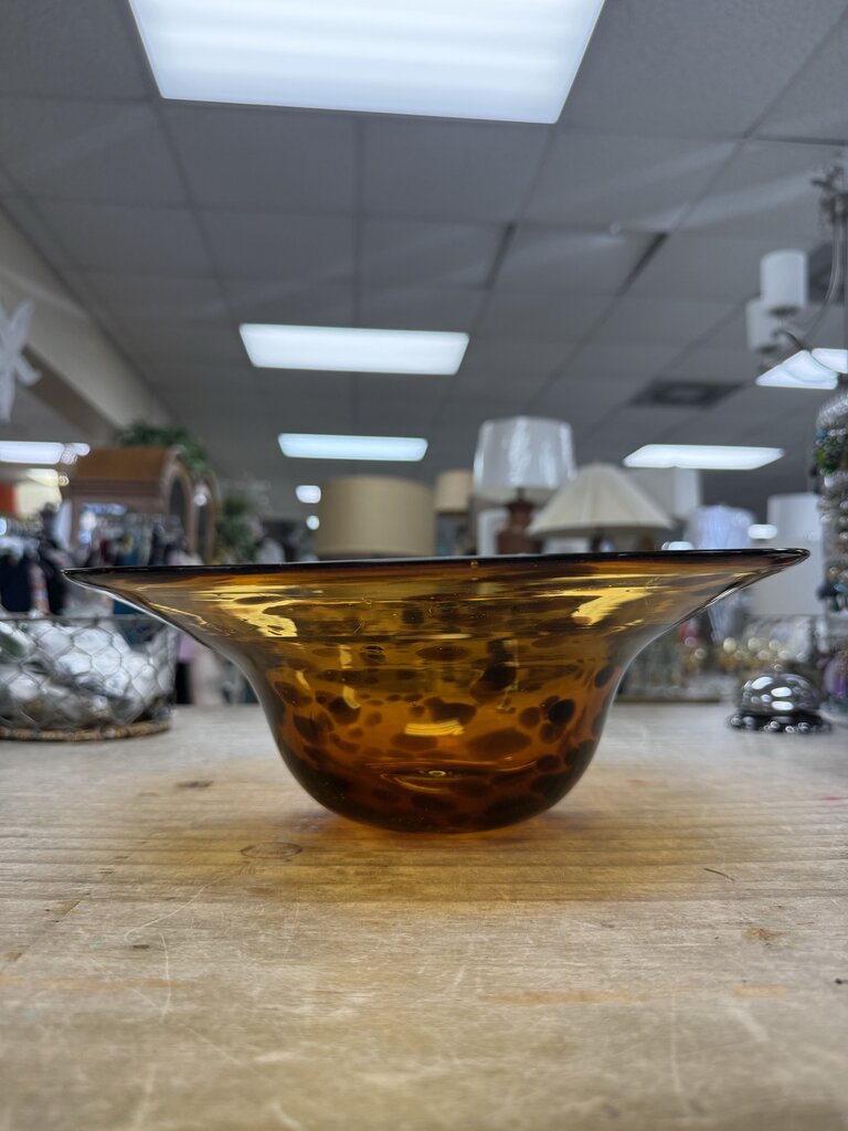 TORTOISE SHELL STYLE BOWL