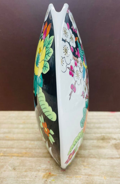 MIKASA NARUMI KUTANI BIRD PILLOW VASE H8''L9''