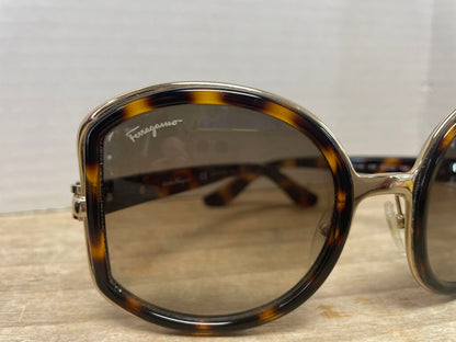 SALVATORE FERRAGAMO SUNGLASSES AND CASE