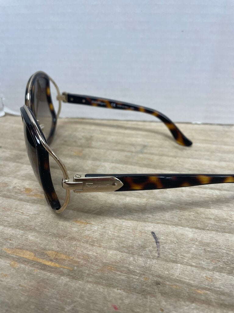 SALVATORE FERRAGAMO SUNGLASSES AND CASE