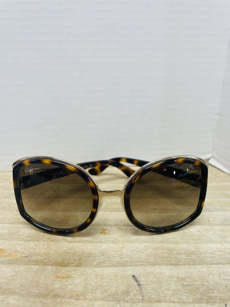 SALVATORE FERRAGAMO SUNGLASSES AND CASE