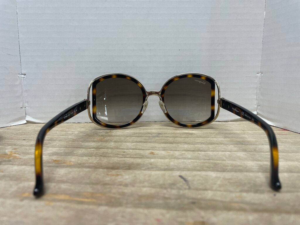 SALVATORE FERRAGAMO SUNGLASSES AND CASE
