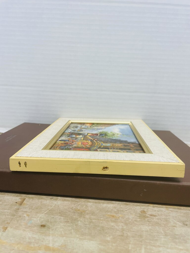 K.BRENT OIL PAINTING SIGNED LEFT SIDE