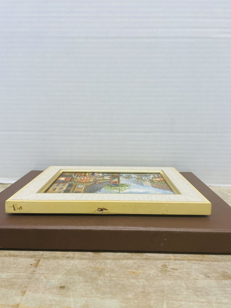 K.BRENT OIL PAINTING SIGNED LEFT SIDE