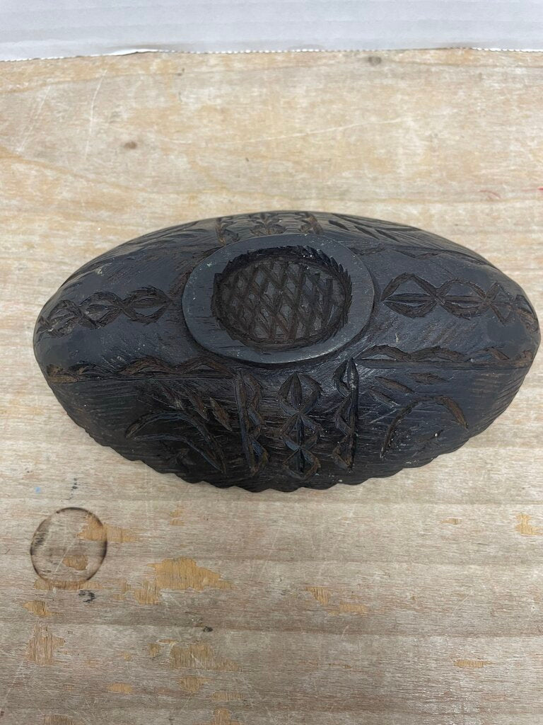 WOODEN CARVED BOWL