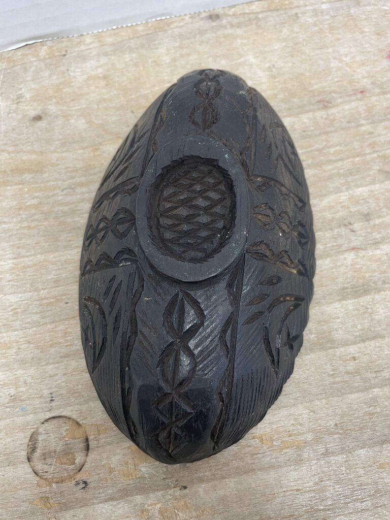 WOODEN CARVED BOWL