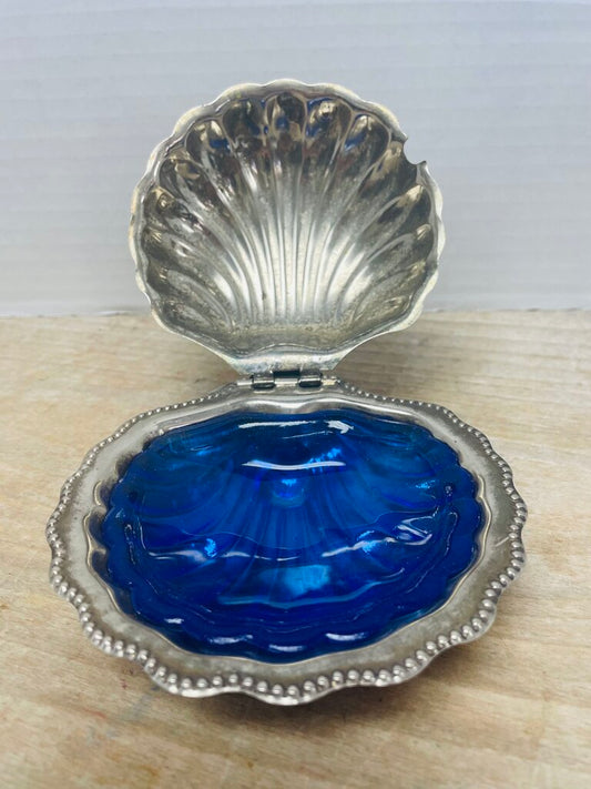 METALIC SHELL BUTTER / CAVIAR DISH