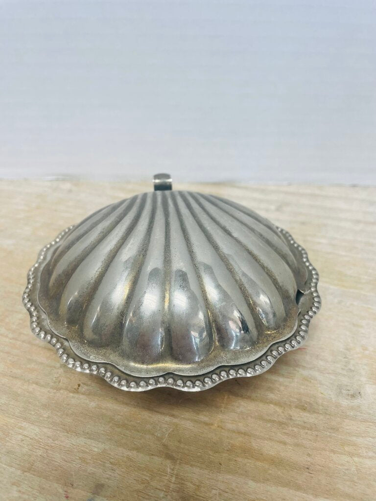 METALIC SHELL BUTTER / CAVIAR DISH