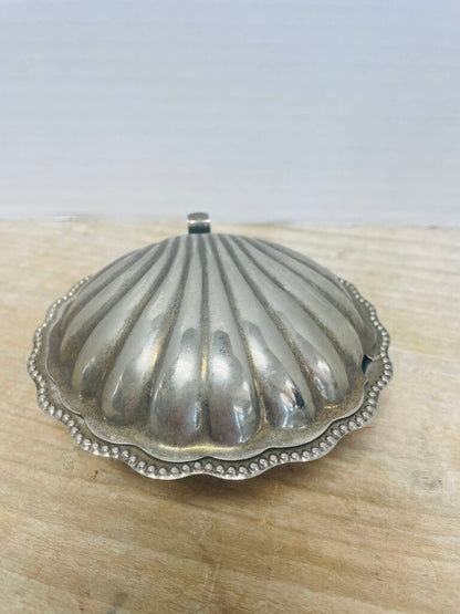 METALIC SHELL BUTTER / CAVIAR DISH