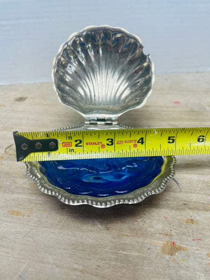 METALIC SHELL BUTTER / CAVIAR DISH
