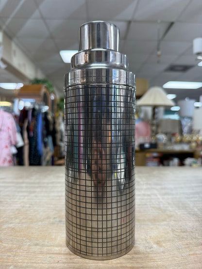 STAINLESS ALMO NEW YORK RETRO COCKTAIL SHAKER