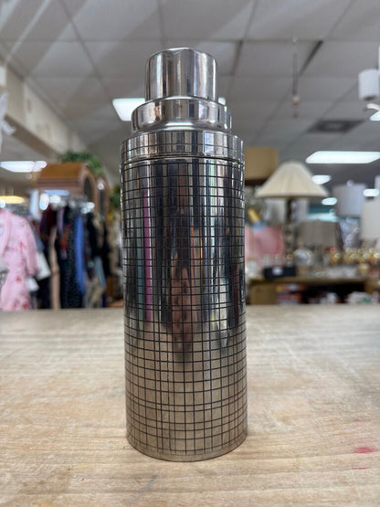 STAINLESS ALMO NEW YORK RETRO COCKTAIL SHAKER
