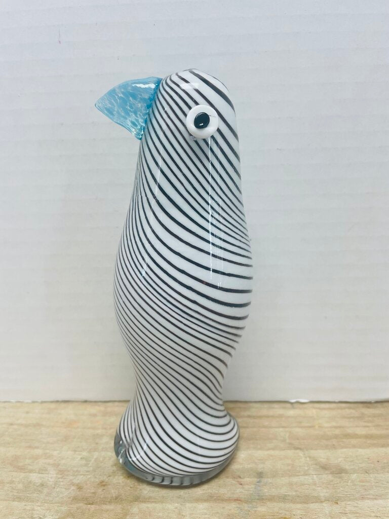 VINTAGE MURANO MOUTH BLOWN GLASS BIRD