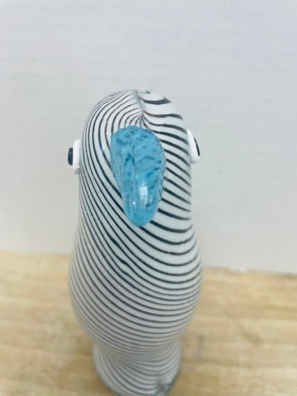 VINTAGE MURANO MOUTH BLOWN GLASS BIRD
