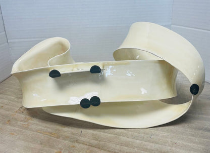 John Richard Ronaldo Sculpture in CREAM