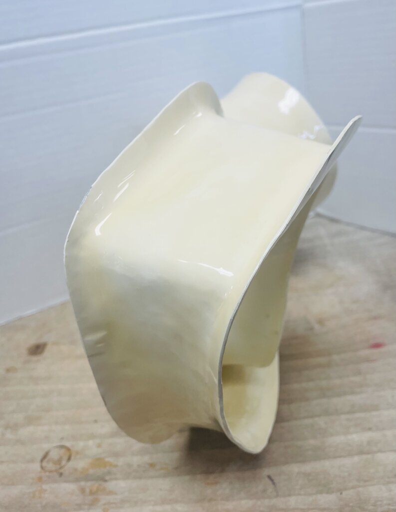 John Richard Ronaldo Sculpture in CREAM