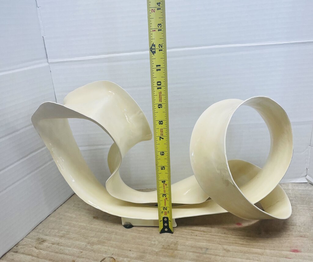 John Richard Ronaldo Sculpture in CREAM
