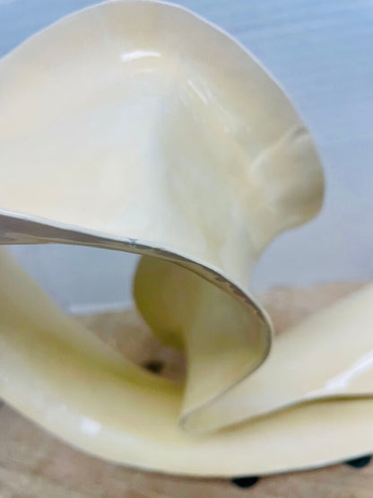John Richard Ronaldo Sculpture in CREAM