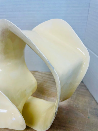 John Richard Ronaldo Sculpture in CREAM
