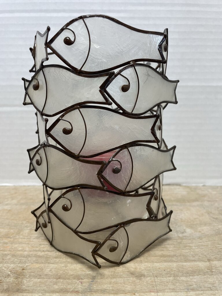 CAPOS FISH CANDLE HOLDER