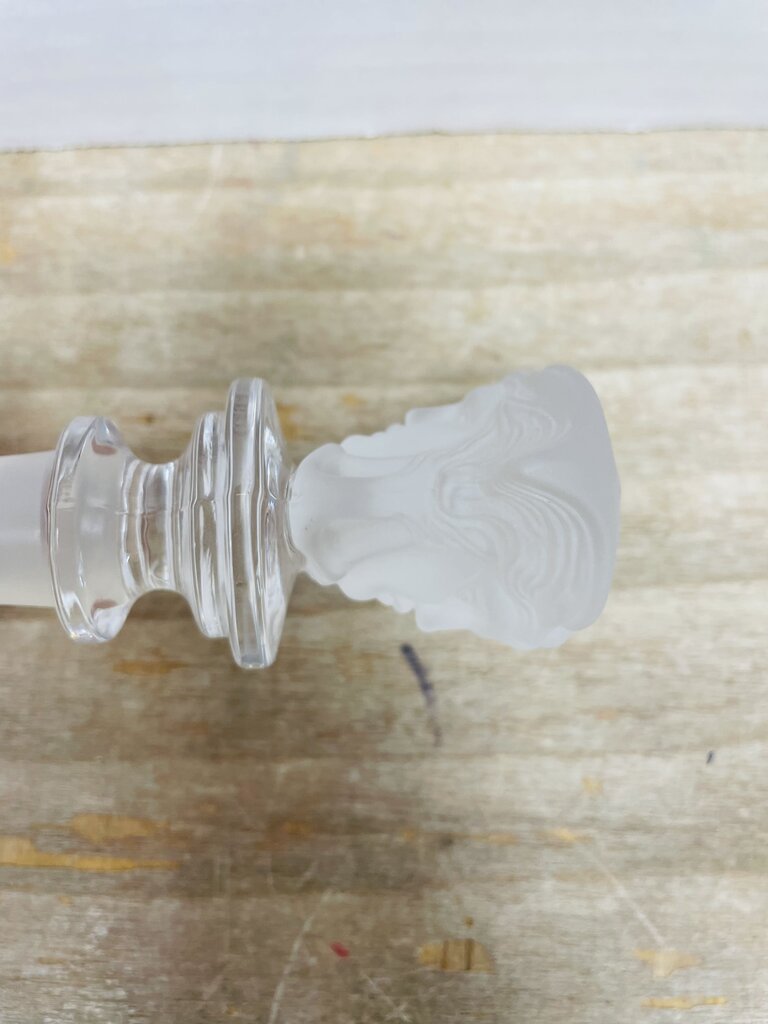 VERSACE CRYSTAL FRSOTED MEDUSA BOTTLE STOPPER