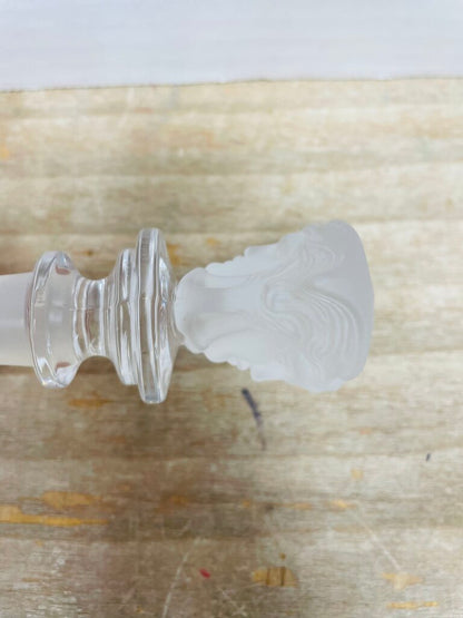 VERSACE CRYSTAL FRSOTED MEDUSA BOTTLE STOPPER