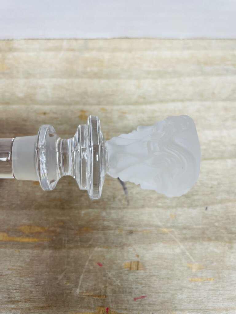 VERSACE CRYSTAL FRSOTED MEDUSA BOTTLE STOPPER