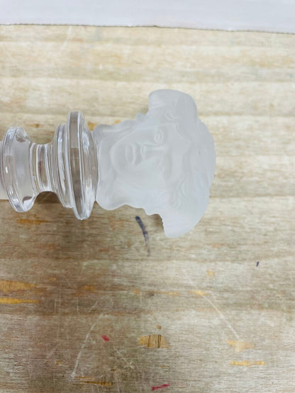 VERSACE CRYSTAL FRSOTED MEDUSA BOTTLE STOPPER